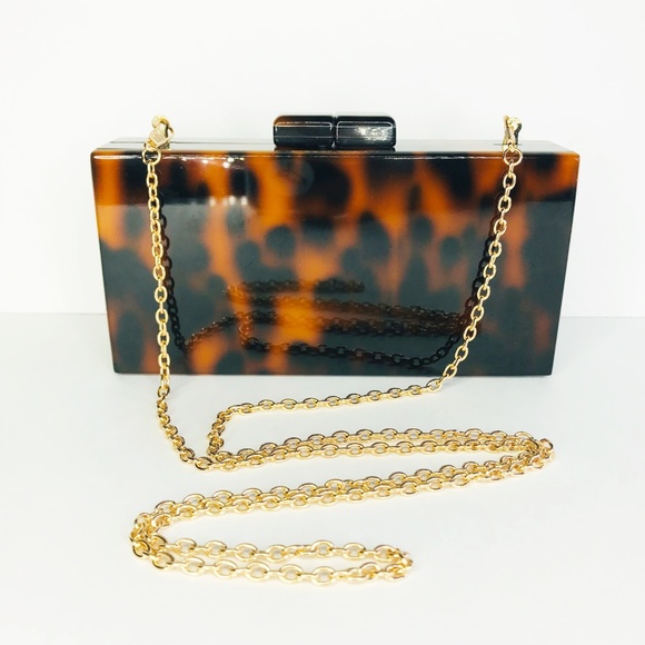 Acrylic Party Box in Tortoise - Picture 2 of 8